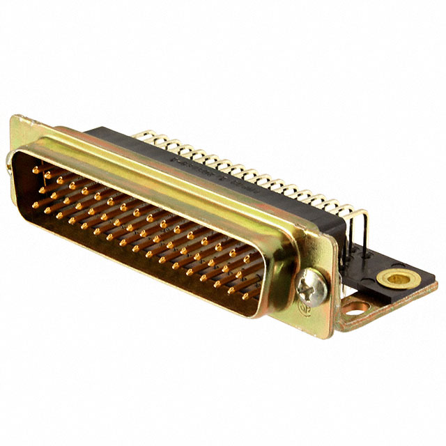 CONN D-SUB PLUG 50POS R/A SOLDER