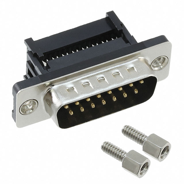 CONN D-SUB PLUG 15POS IDC