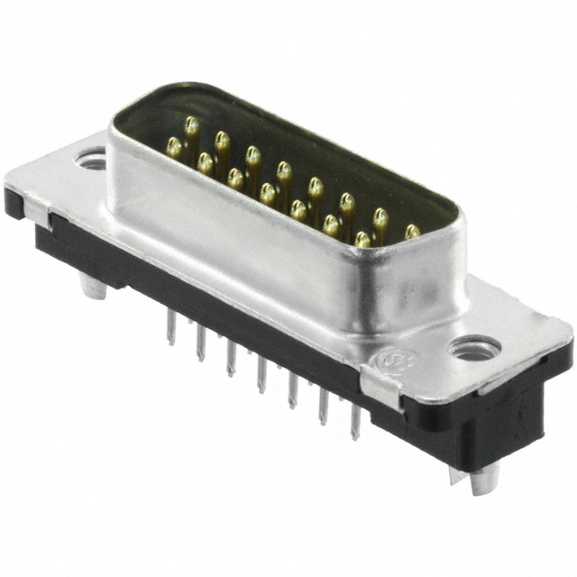 CONN D-SUB PLUG 15POS VERT SLDR