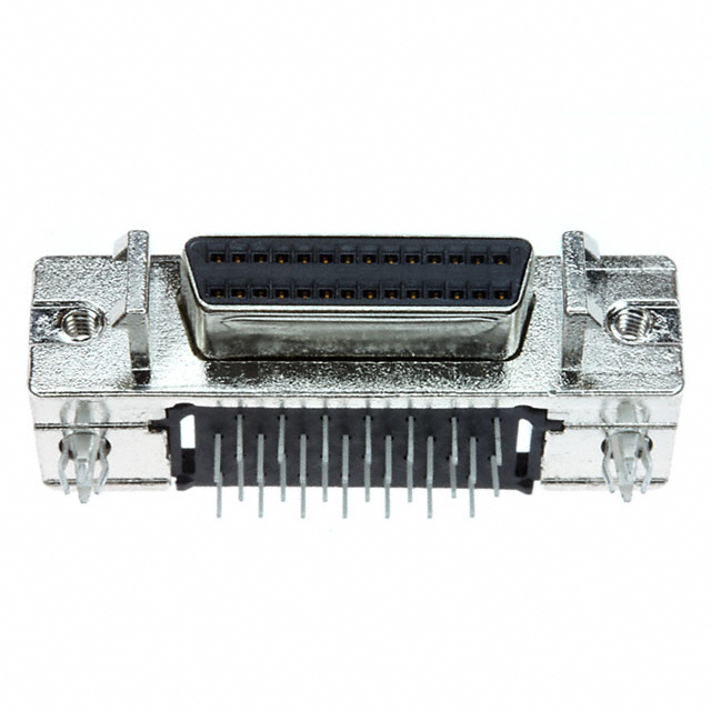 CONN D-TYPE RCPT 28POS R/A SLDR