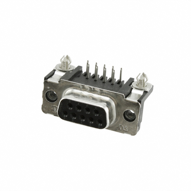 CONN D-SUB RCPT 9POS R/A SOLDER