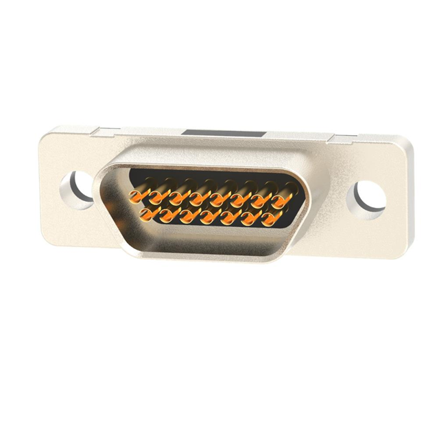 CONN MICRO-D RCPT 15POS PNL MNT