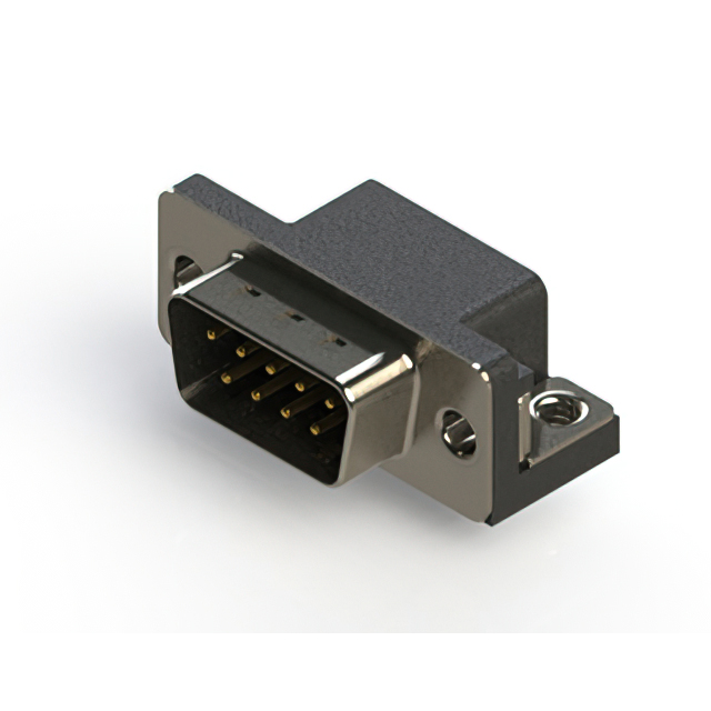 CONN D-SUB PLUG 9POS R/A SOLDER