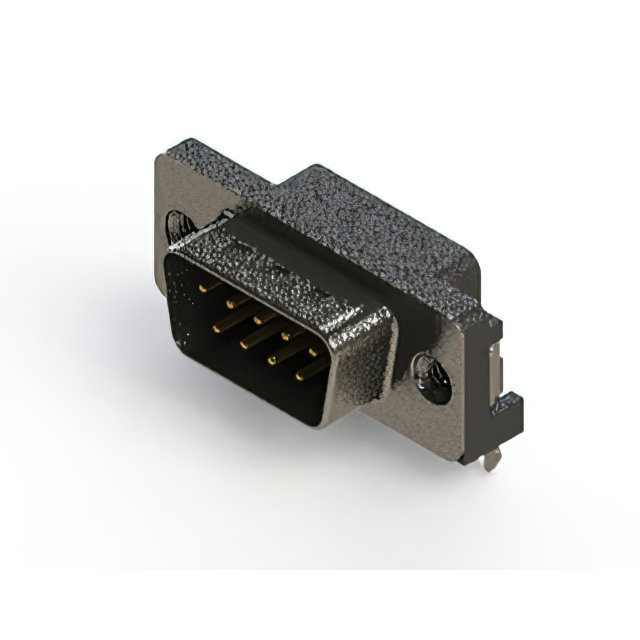 CONN D-SUB PLUG 9POS R/A SOLDER