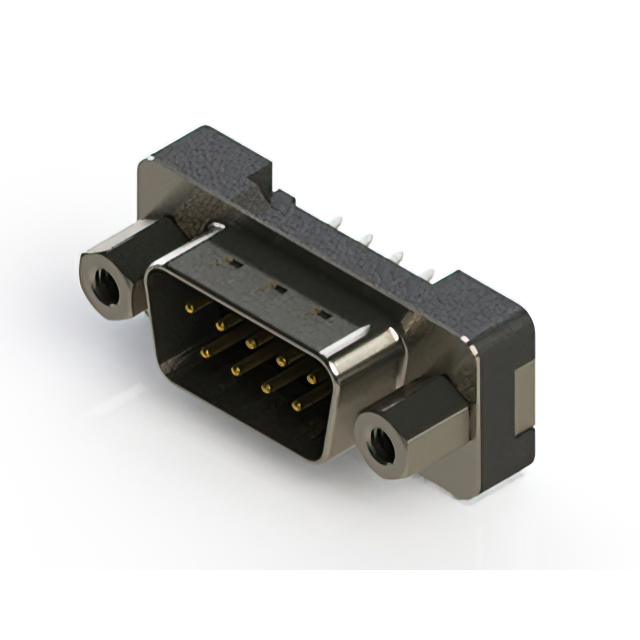 CONN D-SUB PLUG 9POS VERT SOLDER