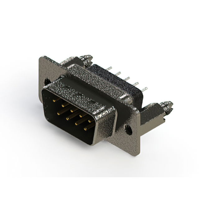 CONN D-SUB PLUG 9POS VERT SOLDER