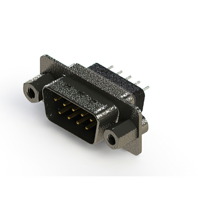 CONN D-SUB PLUG 9POS VERT SOLDER