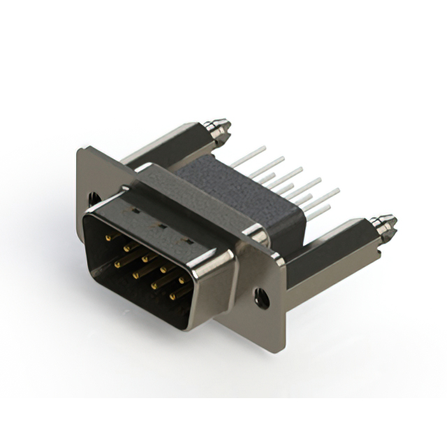 CONN D-SUB PLUG 9POS VERT SOLDER