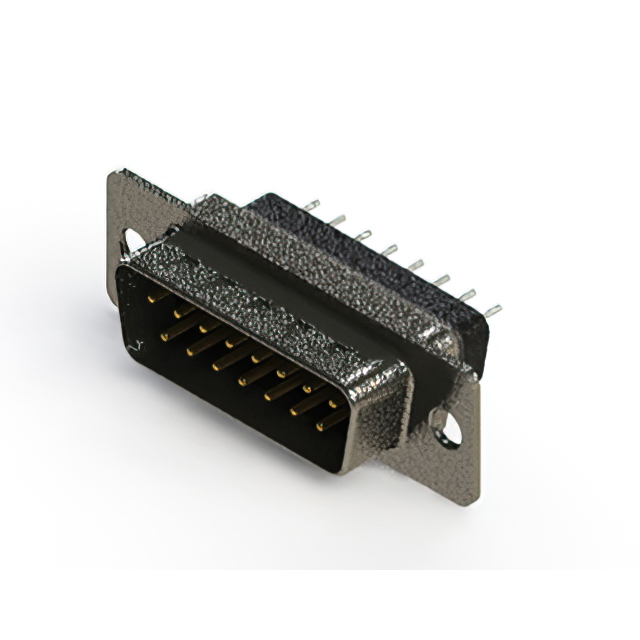 CONN D-SUB PLUG 15POS VERT SLDR