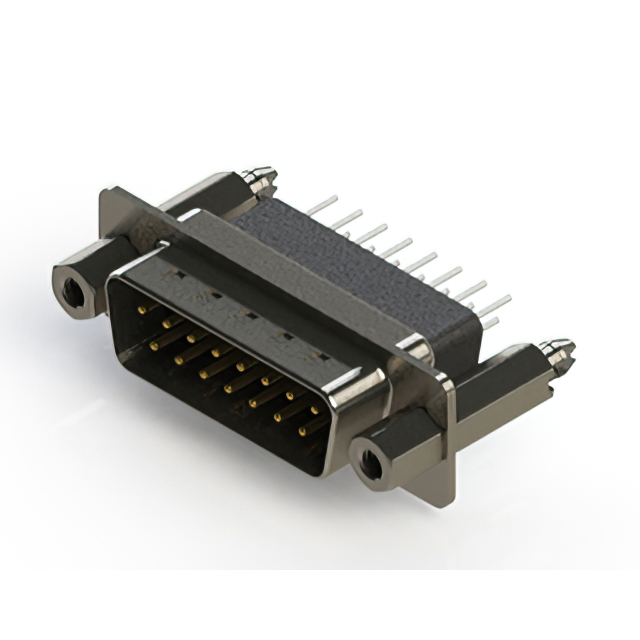 CONN D-SUB PLUG 15POS VERT SLDR