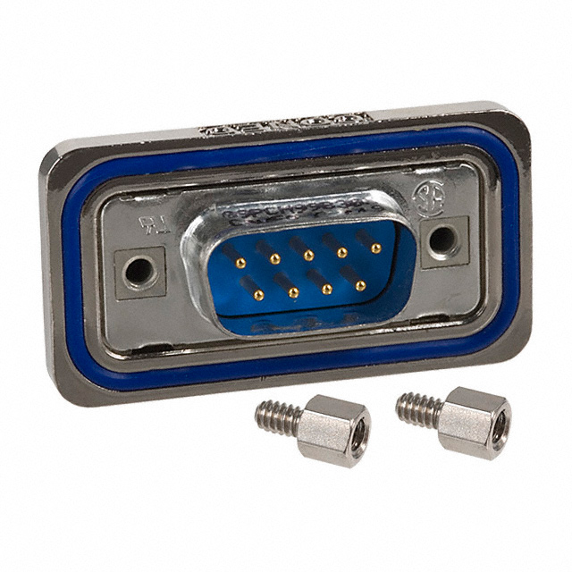 CONN D-SUB PLUG 9POS PNL MNT