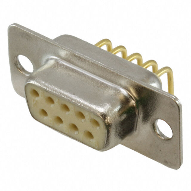 CONN D-SUB RCPT 9POS R/A SOLDER