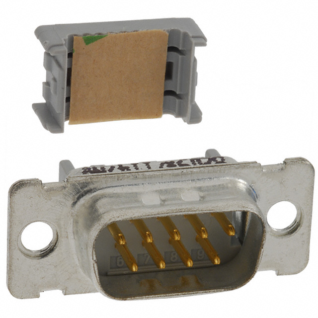 CONN D-SUB PLUG 9POS PNL MNT IDC
