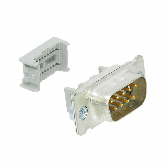 CONN D-SUB PLUG 9POS PNL MNT IDC