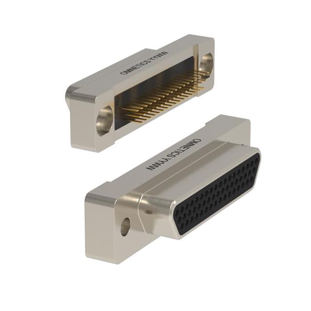 CONN MICRO-D PLG 51POS VERT SLDR