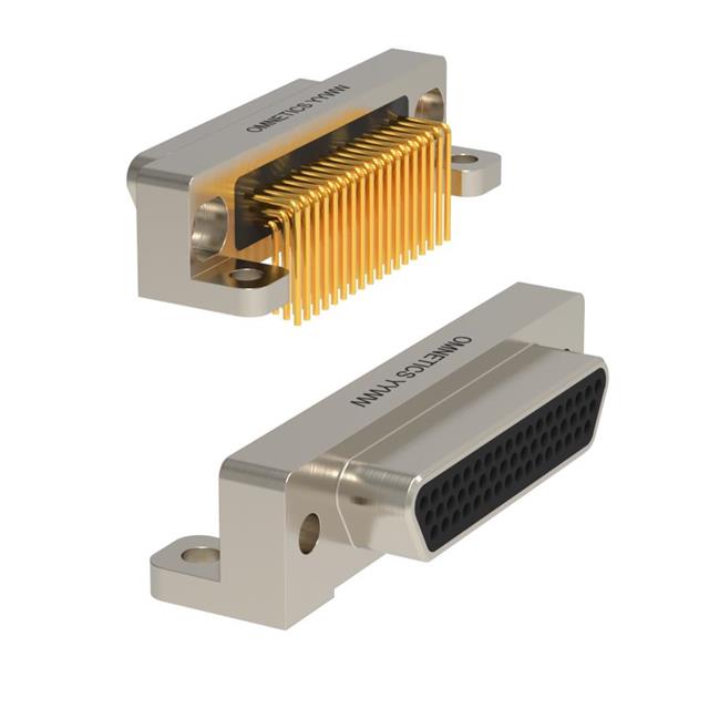 CONN MICRO-D PLUG 51POS R/A SLDR