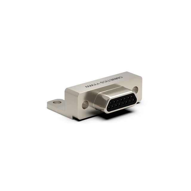 CONN D-TYPE PLUG 15POS R/A SLDR