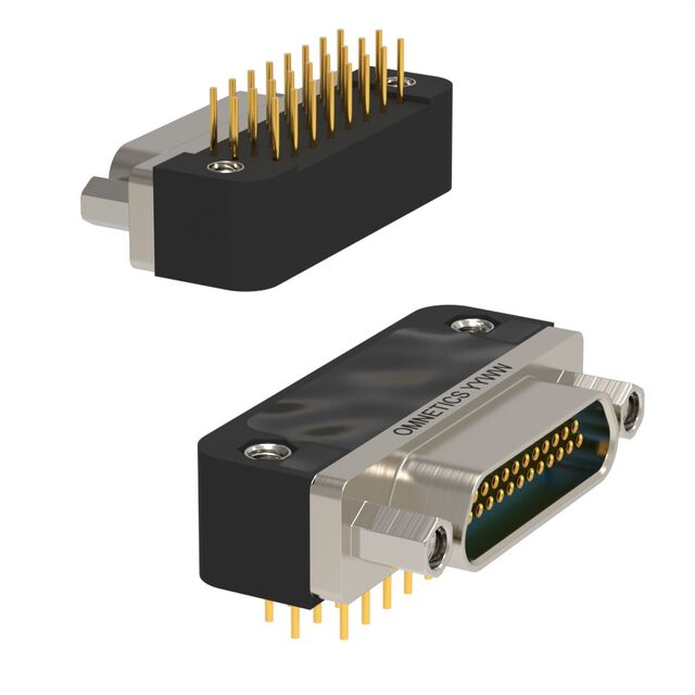 CONN MICRO-D RCPT 25P VERT SLDR