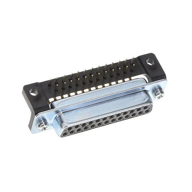 D-SUB, RIGHT ANGLE, 25 POS, SOCK