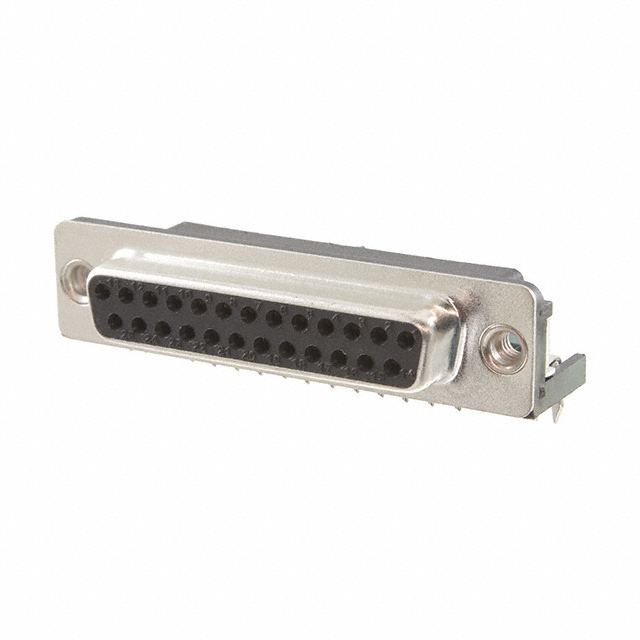 CONN D-SUB RCPT 25POS R/A SOLDER
