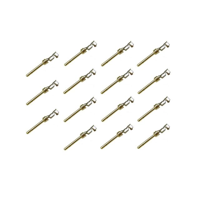 CONN D-SUB PLUG 15POS CRIMP