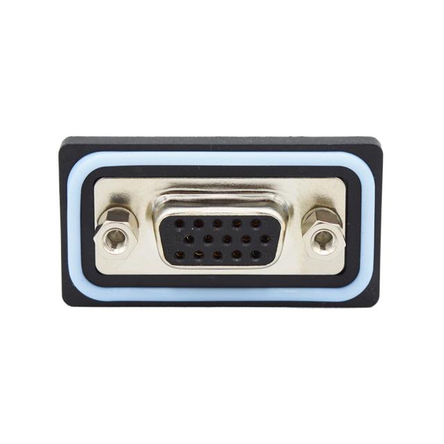 CONN D-SUB HD RCPT 15P R/A SLDR