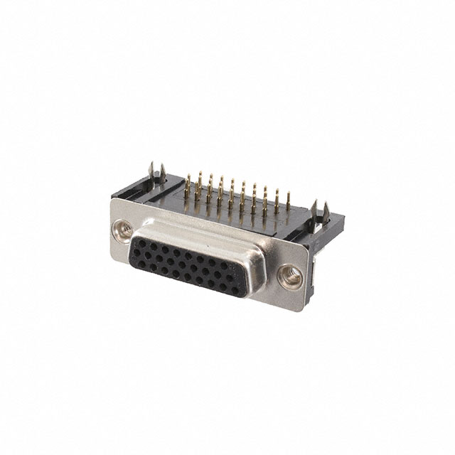 CONN D-SUB HD RCPT 26P R/A SLDR