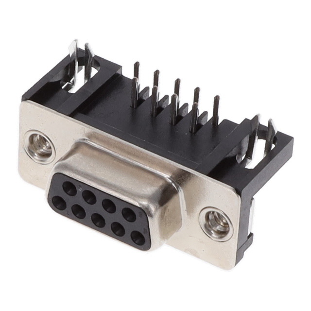 CONN D-SUB RCPT 9POS R/A SOLDER
