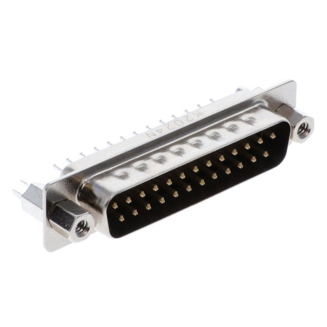 CONN D-SUB PLUG 25POS VERT SLDR