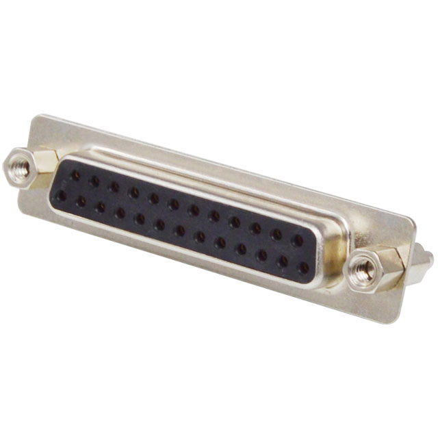 CONN D-SUB RCPT 25POS VERT SLDR