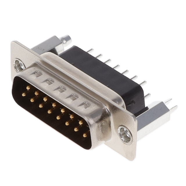 CONN D-SUB PLUG 15POS VERT SLDR