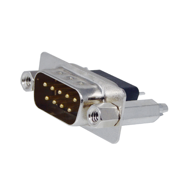 CONN D-SUB PLUG 9POS VERT SOLDER