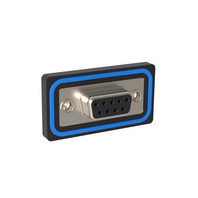 CONN D-SUB RCPT 9POS PNL MT SLDR