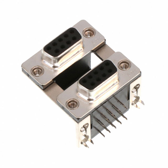 CONN D-SUB RCPT 9POS R/A SLDR