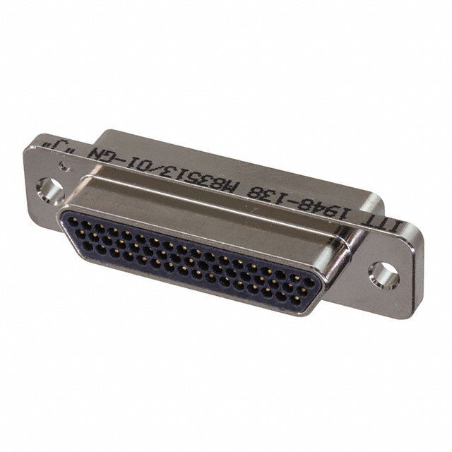 CONN MICRO-D PLUG 51POS PNL MNT