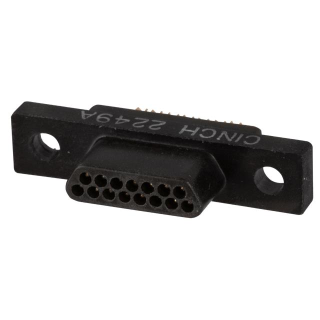 CONN MICRO-D PLUG 15POS PNL MNT