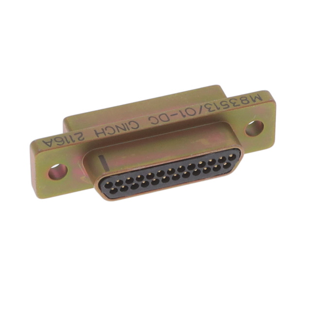 CONN MICRO-D PLUG 25POS R/A SLDR