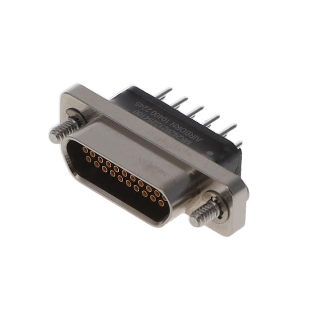CONN MICRO-D RCPT 21P VERT SLDR