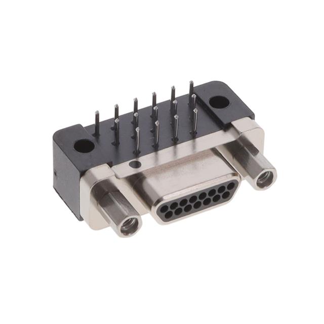 CONN MICRO-D PLUG 15POS R/A SLDR