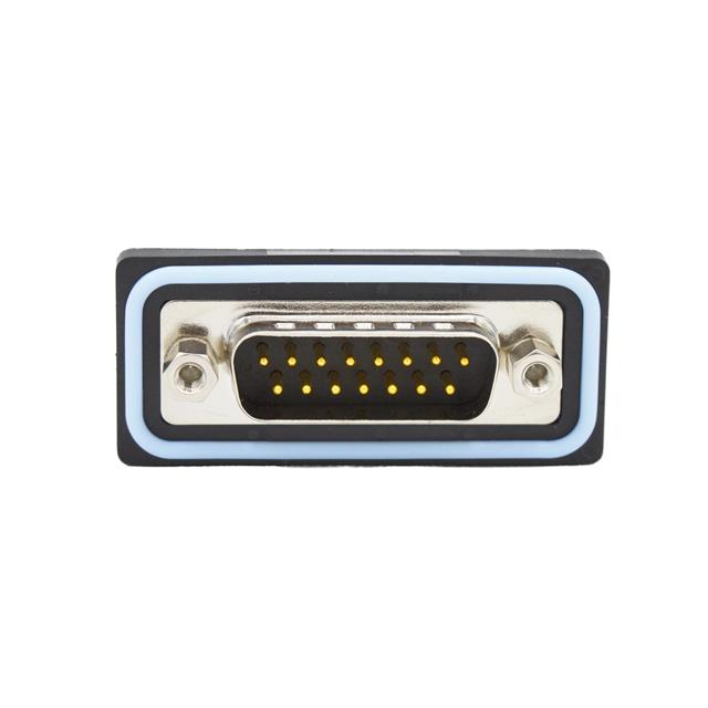 CONN D-SUB PLUG 15POS R/A SOLDER