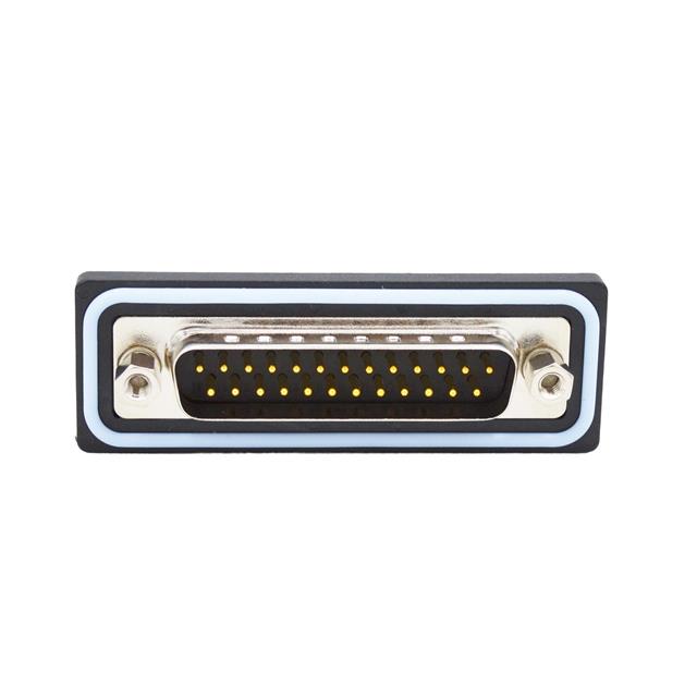 CONN D-SUB PLUG 25POS R/A SOLDER