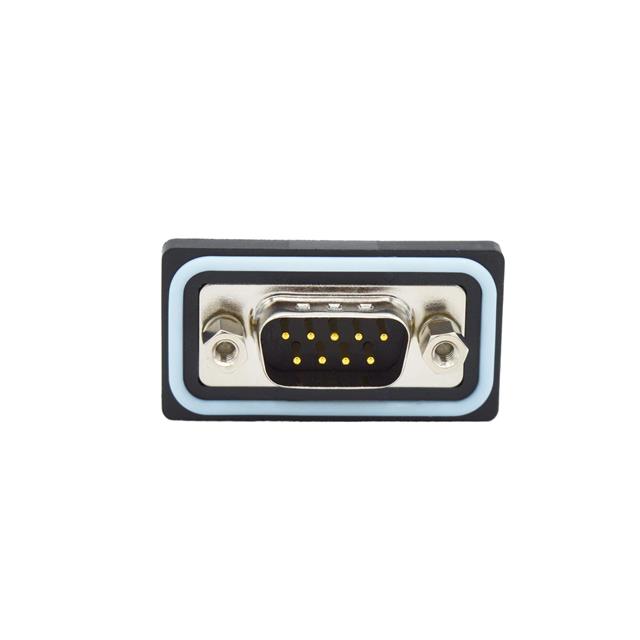 CONN D-SUB PLUG 9POS PNL MNT