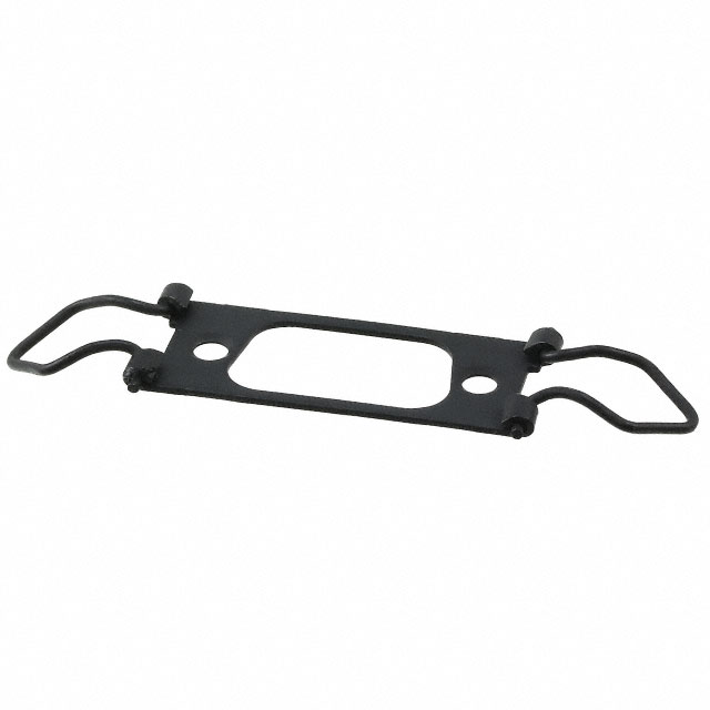 9 POS D-SUB PLATE+SPRING LATCH