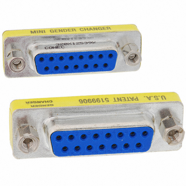 DSUB GENDER CHANGER DB15F DB15F