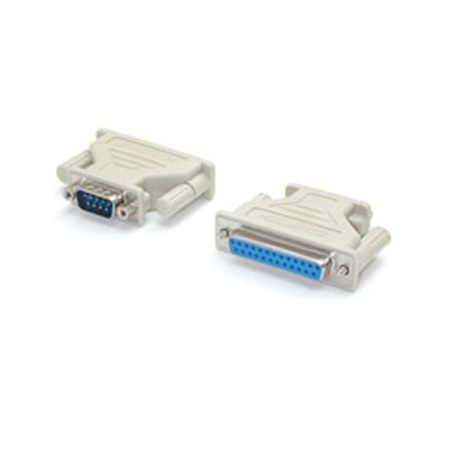 DB9 TO DB25 SERIAL ADAPTER