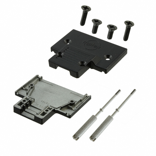 CONN BACKSHELL 68POS 180DEG SHLD