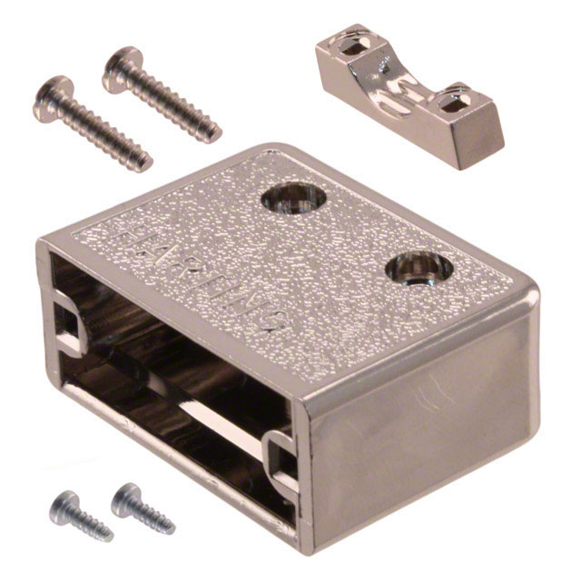 CONN BACKSHELL 9POS 180DEG SHLD