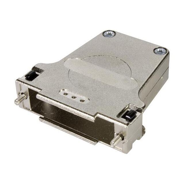 D-SUB 25PIN METAL HOOD, TOP ENTR