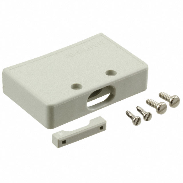 CONN BACKSHELL 25POS 180DEG GRAY