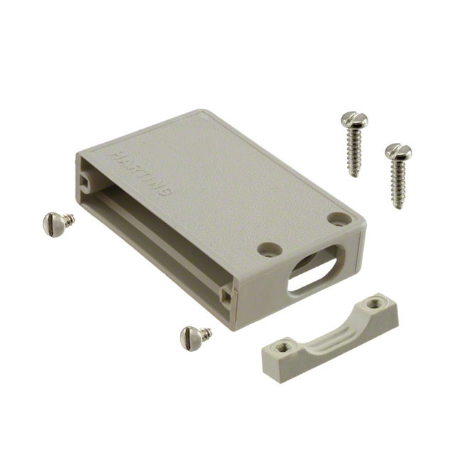 CONN BACKSHELL 25POS 90DEG GRAY